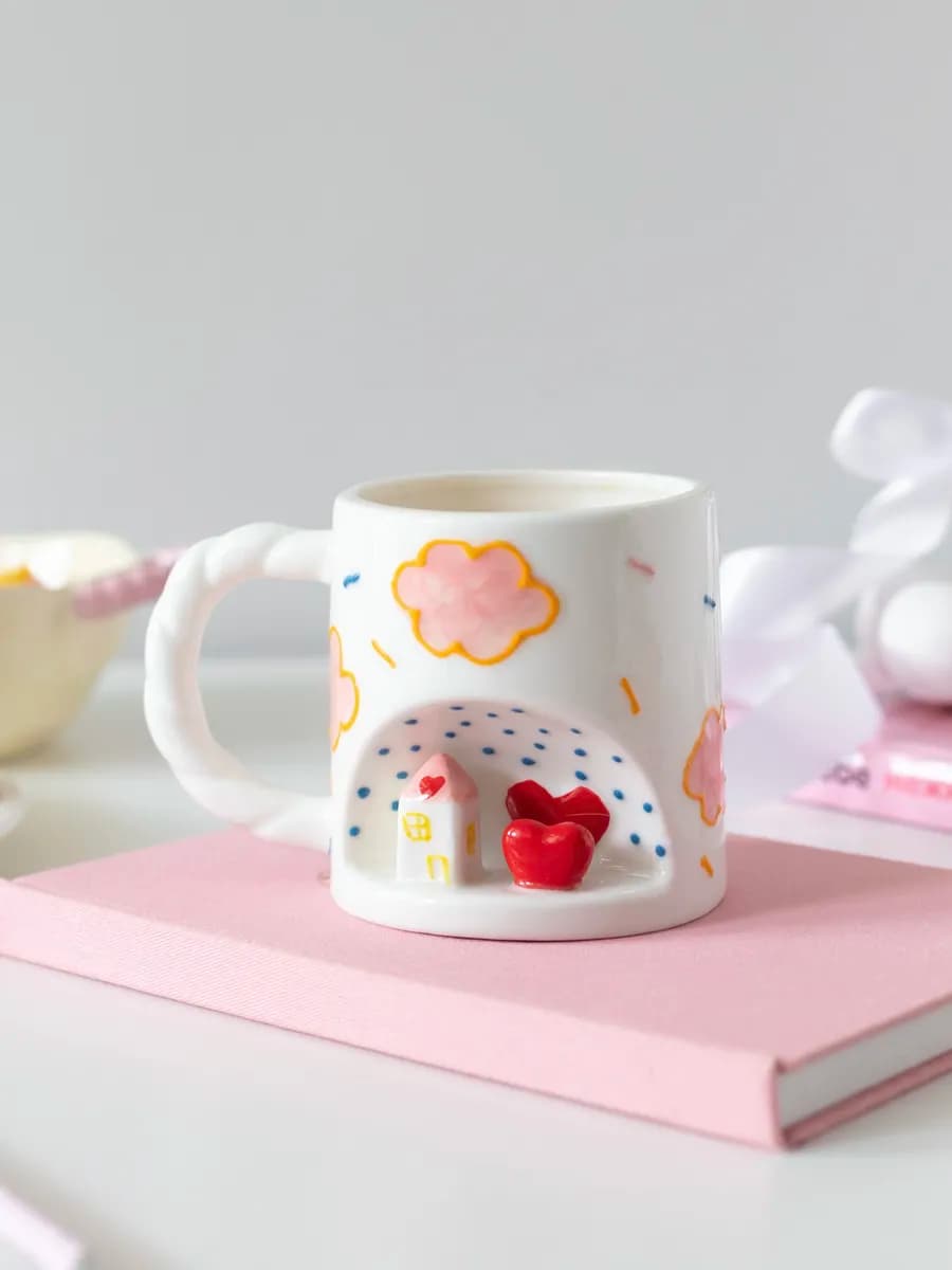 Кружка ручной работы, керамическая для чая кофе чашка