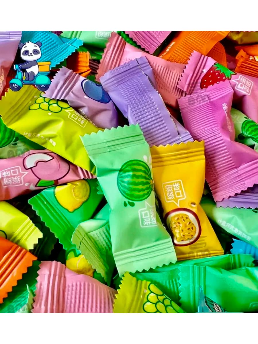 Китайские конфеты без сахара леденцы освежающие 500гр