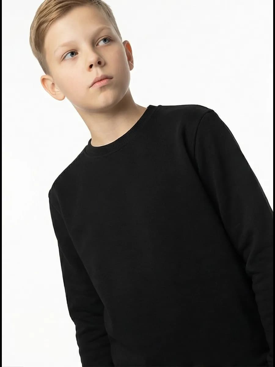 Свитшот для мальчика подростка с начесом