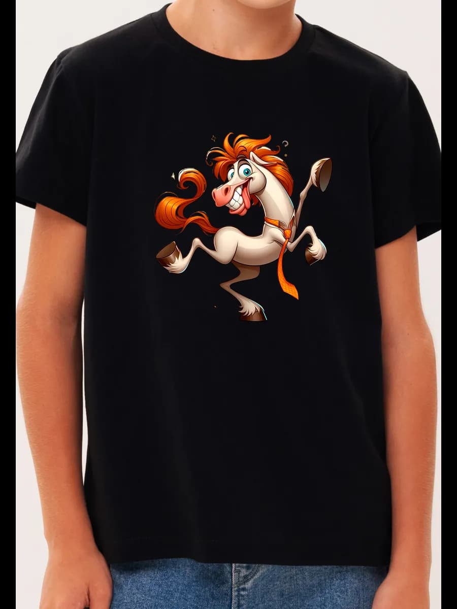 Футболка Веселая Лошадь