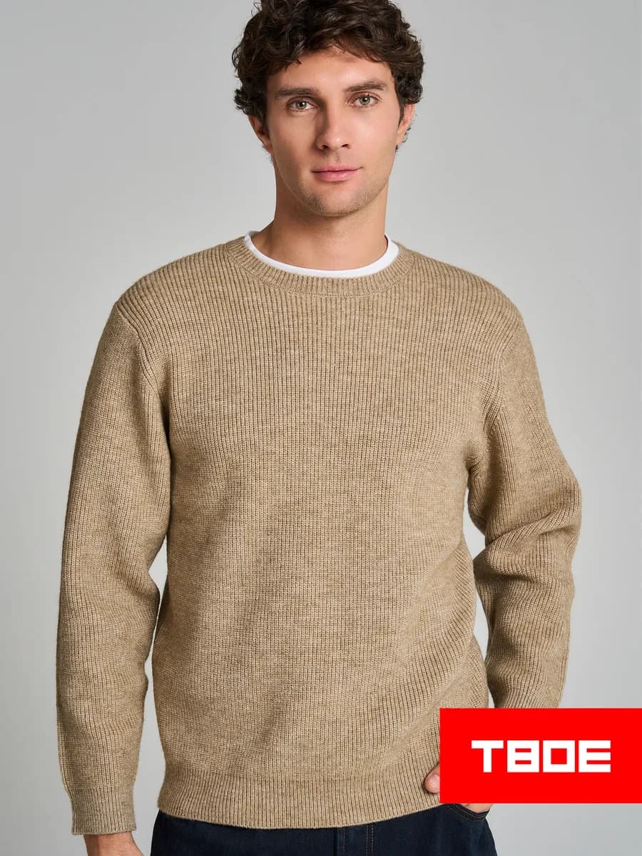 Джемпер вязаный теплый