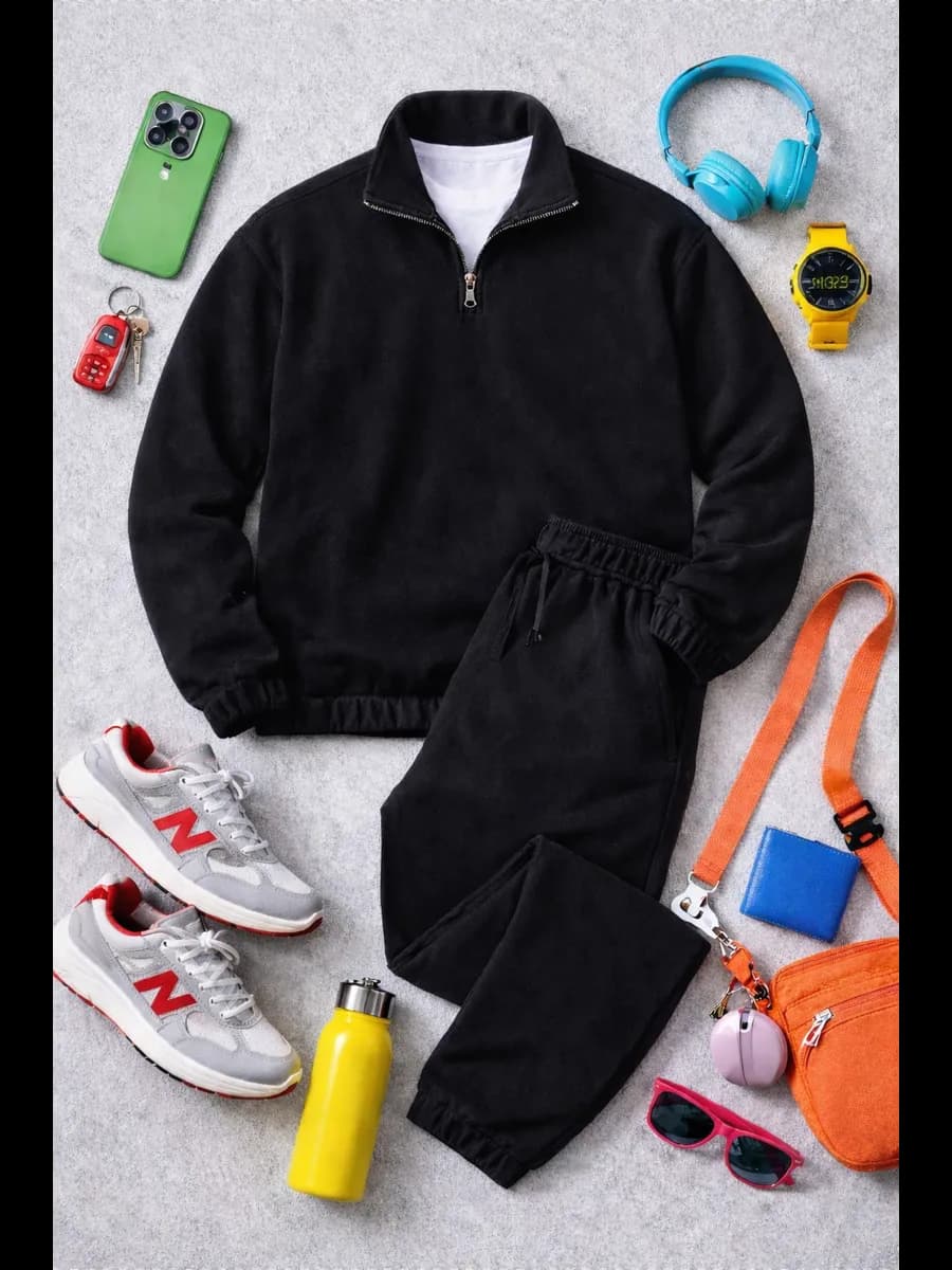 Флисовый костюм теплый спортивный