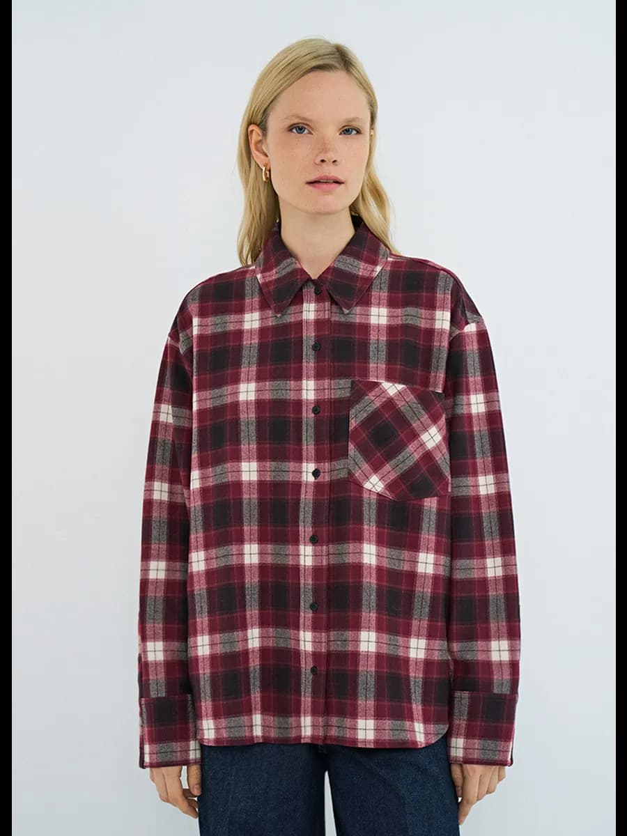 Рубашка в клетку