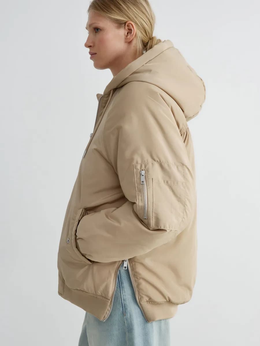 Базовый утепленный бомбер