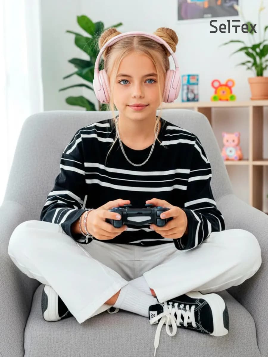 Лонгслив для девочки оверсайз подростковый полоса