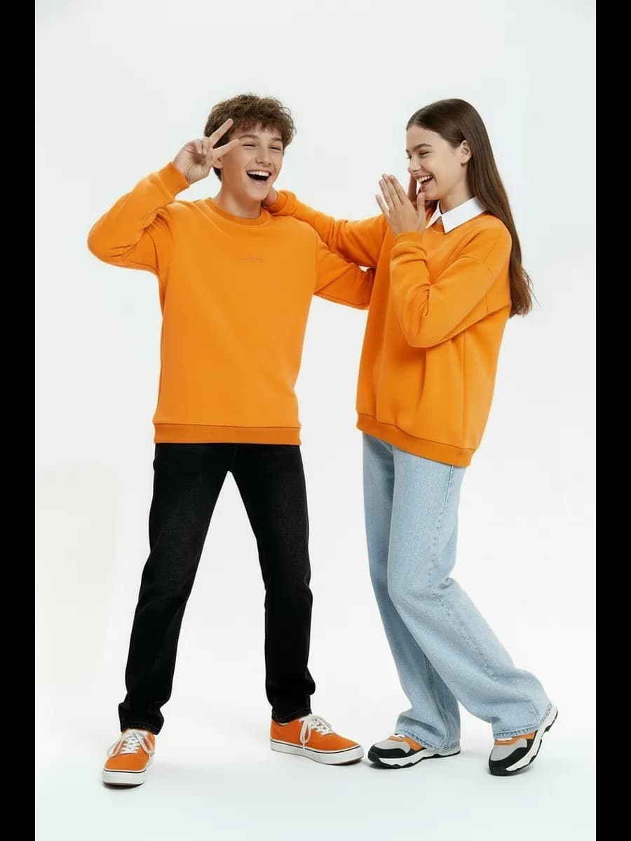 Свитшот для подростка школьный оверсайз