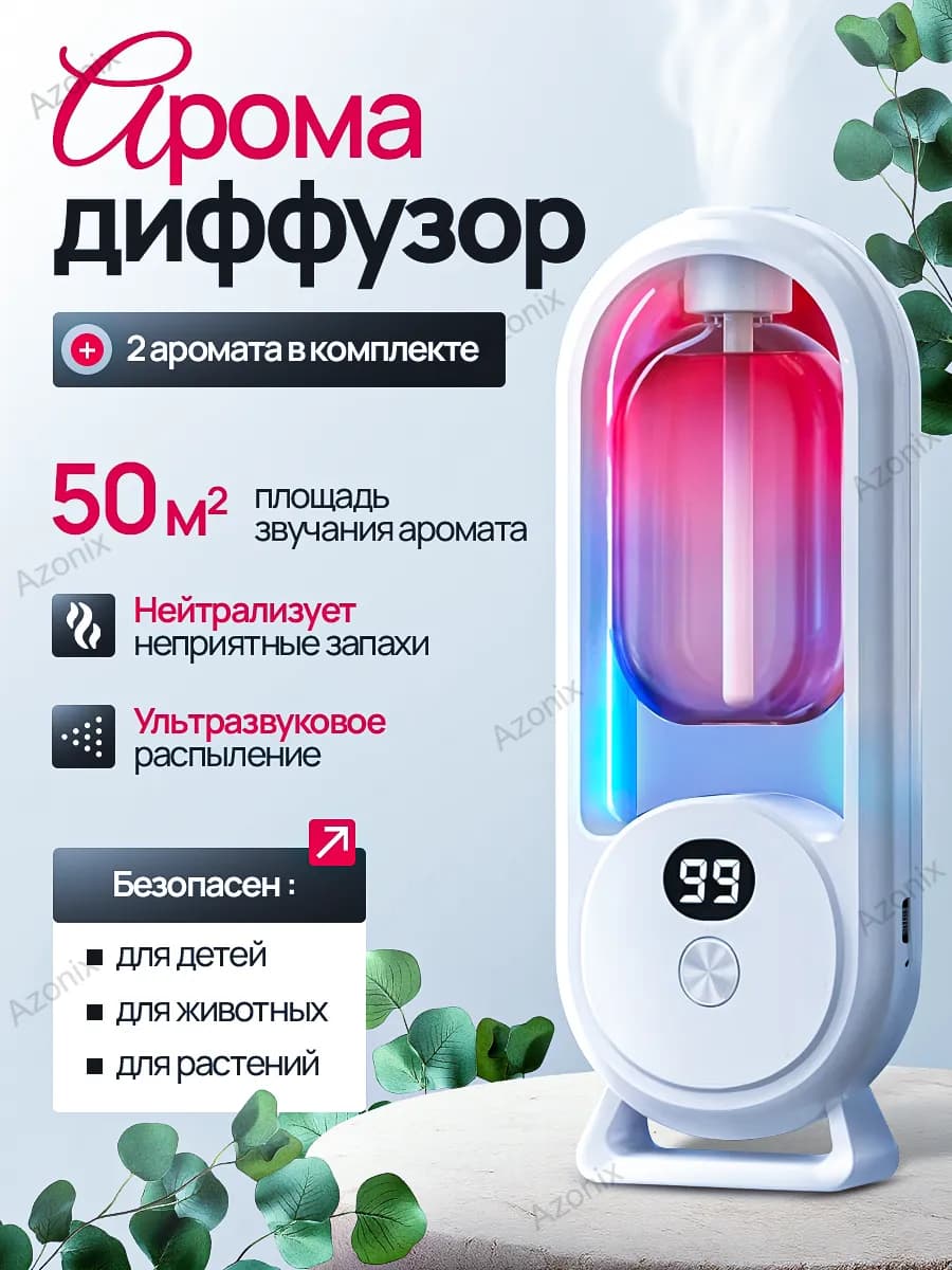 Освежитель воздуха автоматический для дома, аромадиффузор