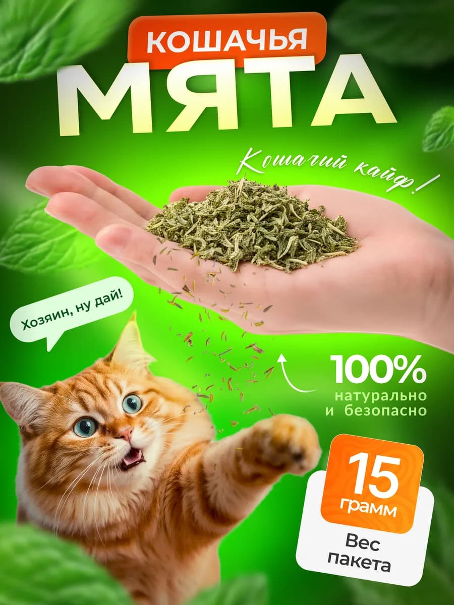 Кошачья мята 15 гр