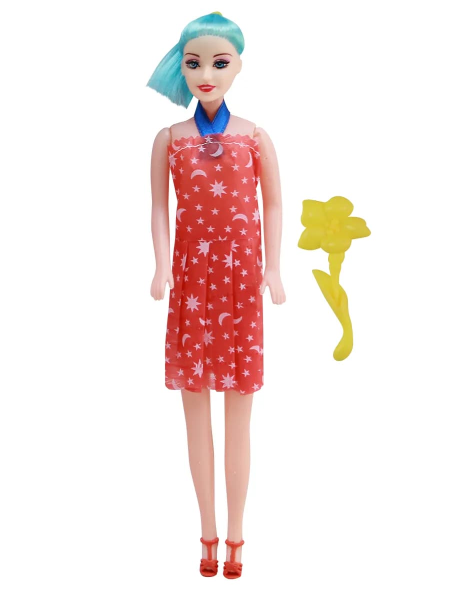 Кукла барби в платье с аксессуарами игрушка для девочки