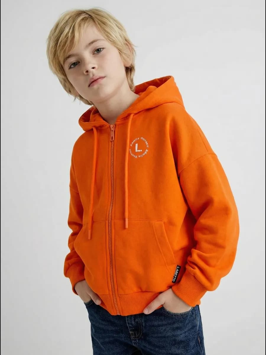 Толстовка зипка на молнии оверсайз зип худи