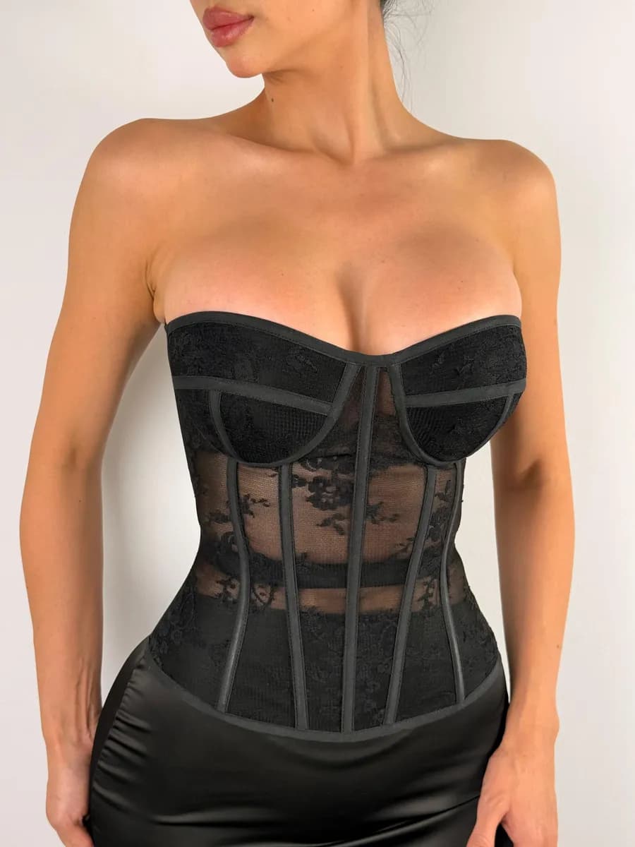 корсет вечерний утягивающий