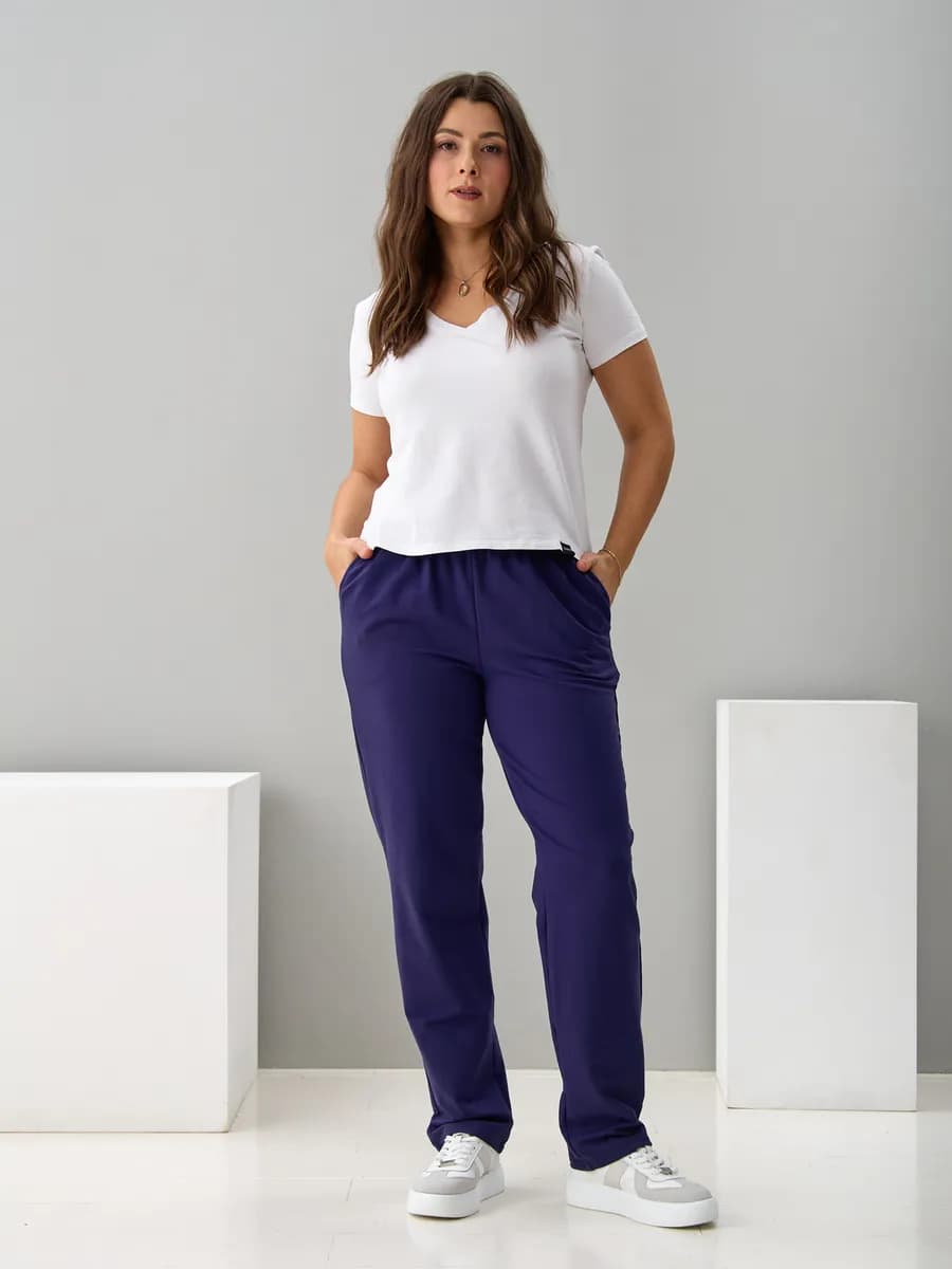 Брюки женские спортивные домашние хлопковые