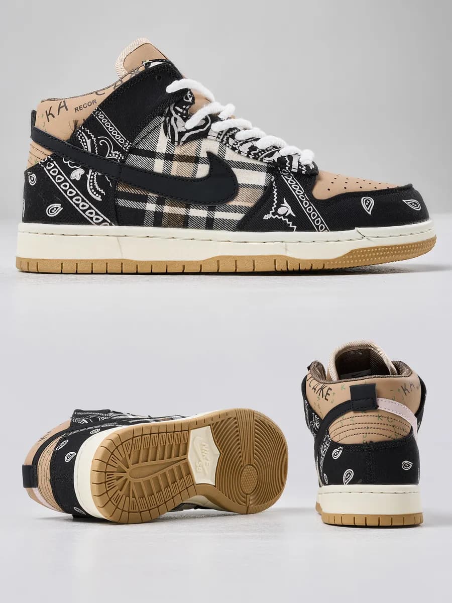 Кроссовки высокие