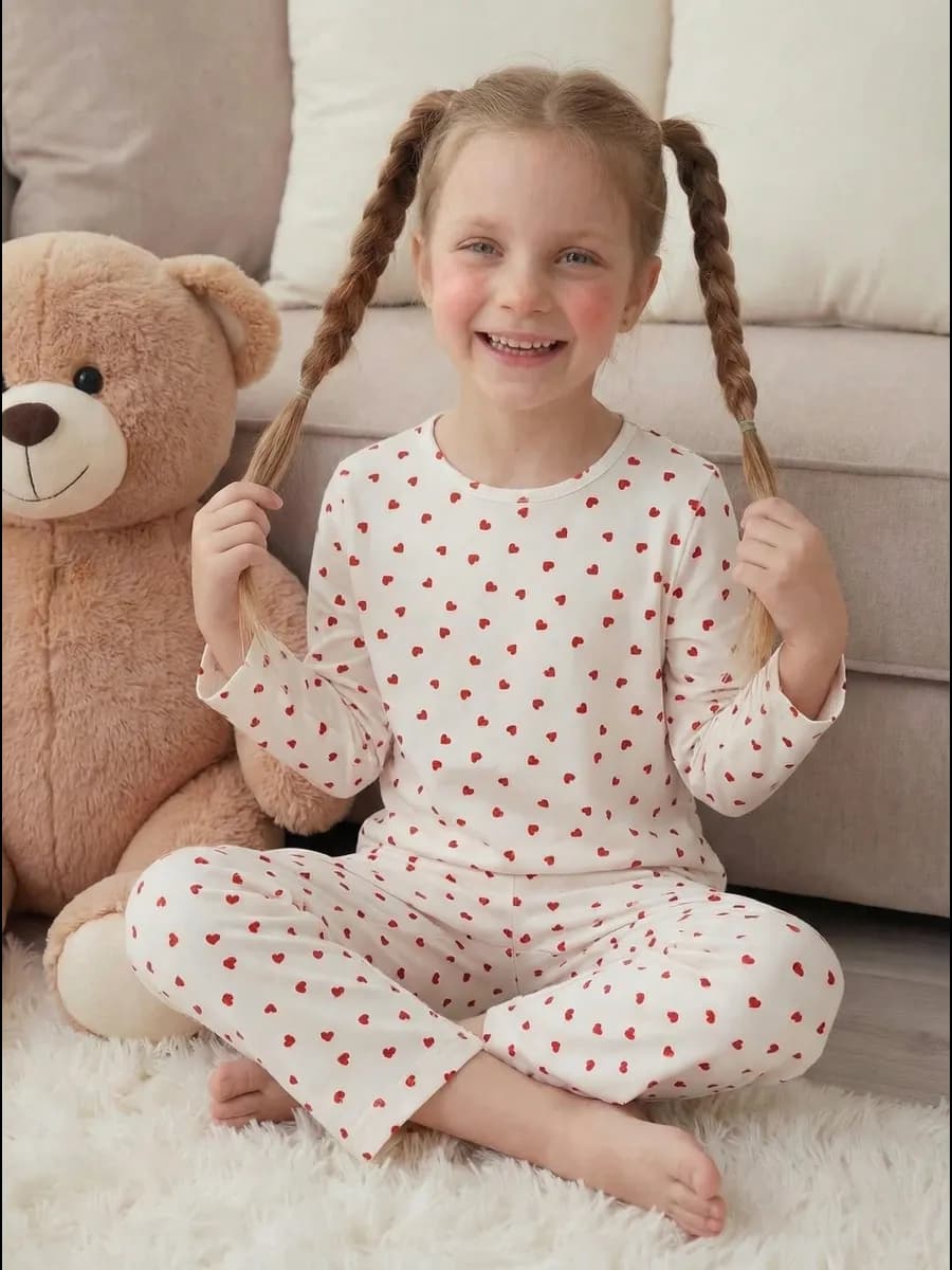 Пижама детская летняя со штанами костюм домашний