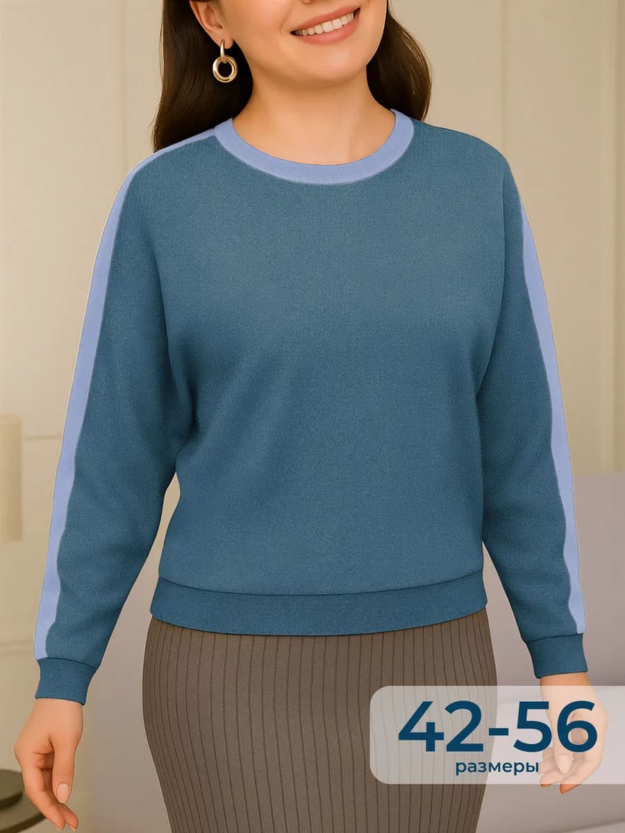 Джемпер теплая нарядный больших размеров тонкий оверсайз