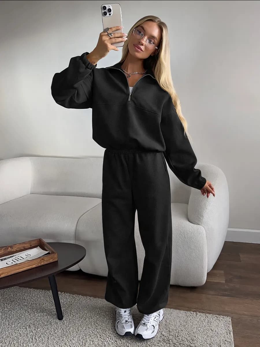 Спортивный костюм без начеса брючный трикотажный