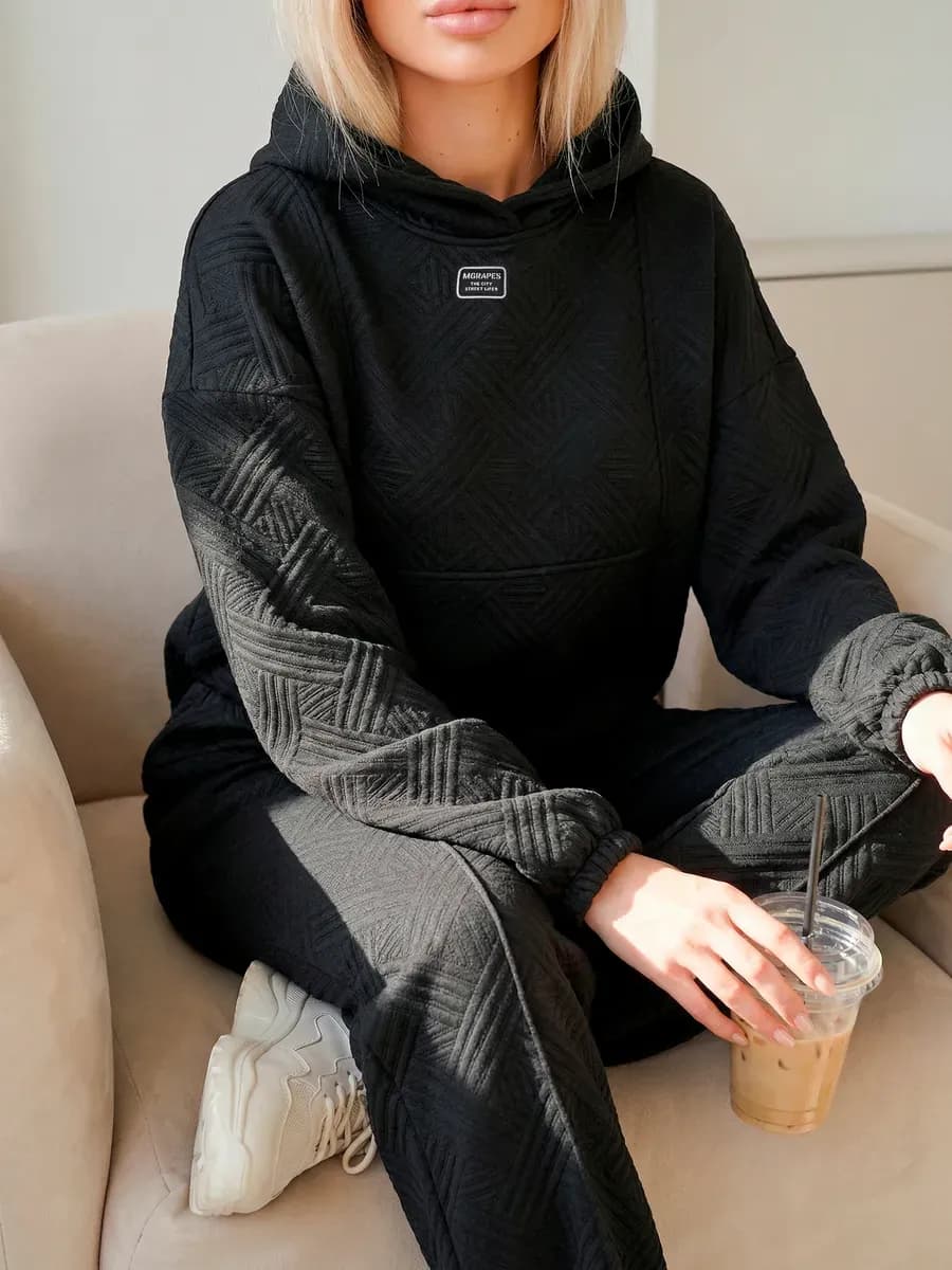 Спортивный костюм на молнии брючный