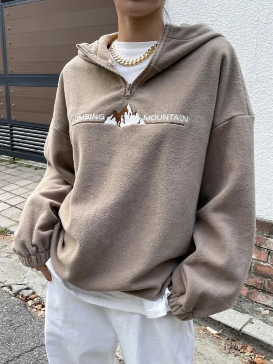 Свитшот на молнии с капюшоном