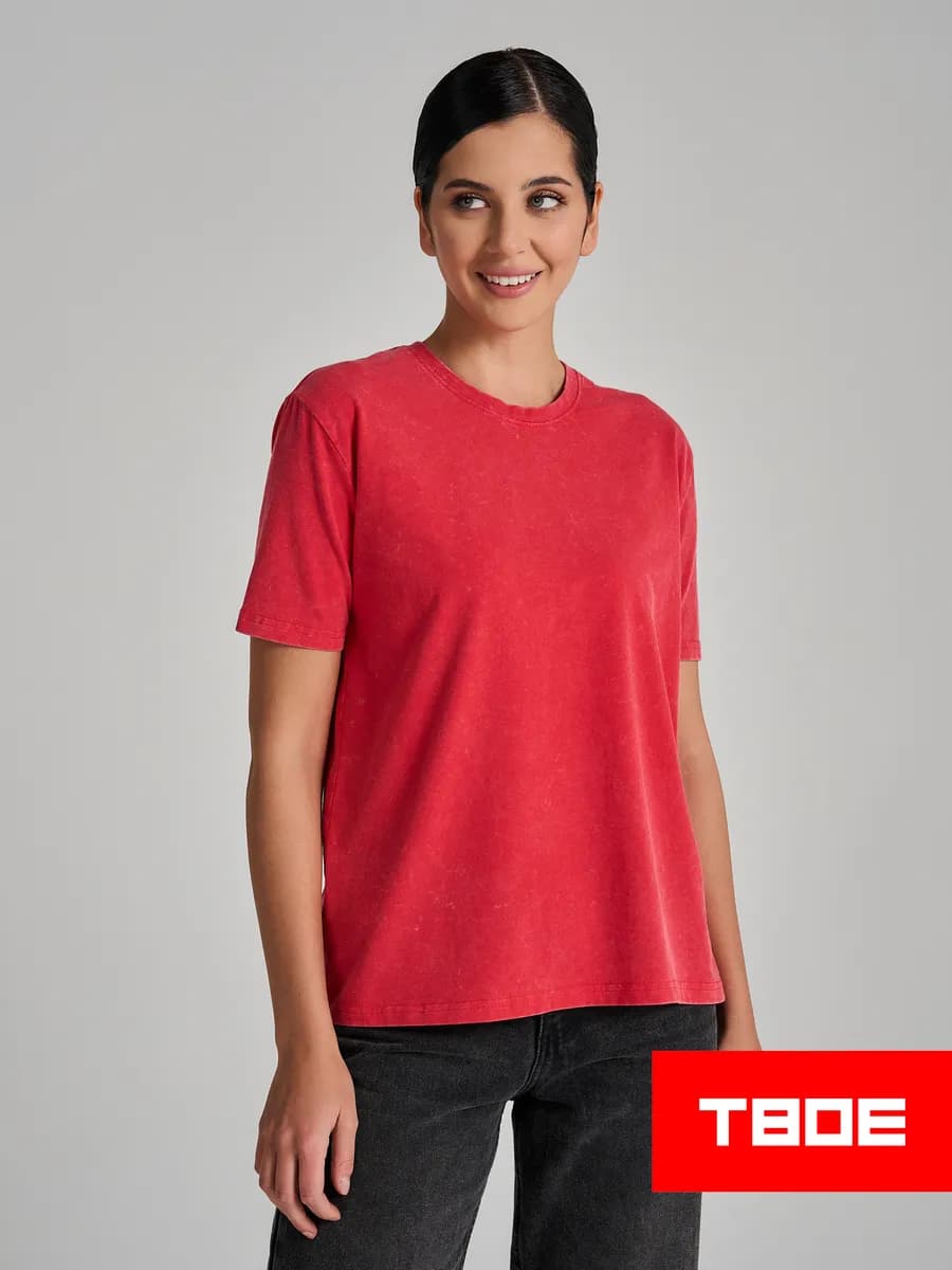 Футболка оверсайз с вареным эффектом