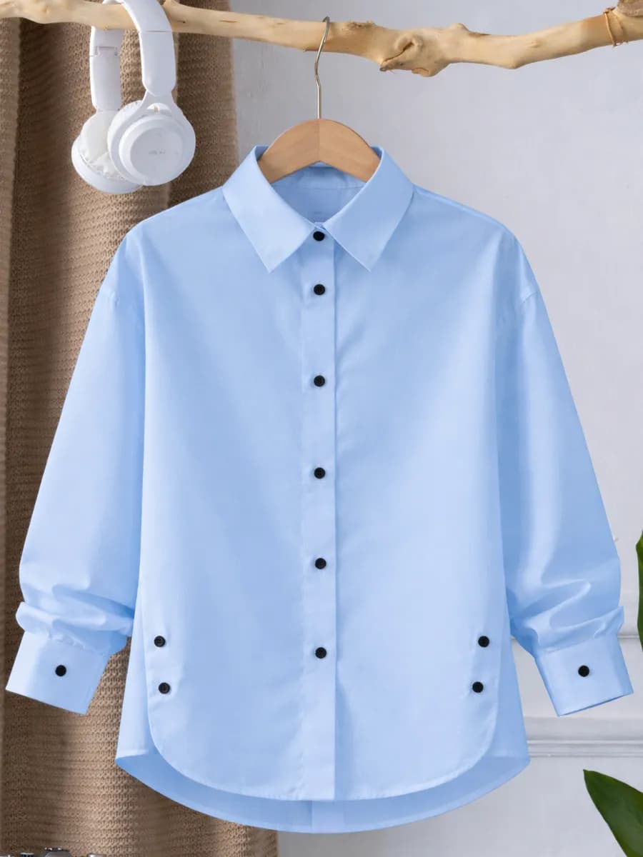 блузка для девочек хлопковая