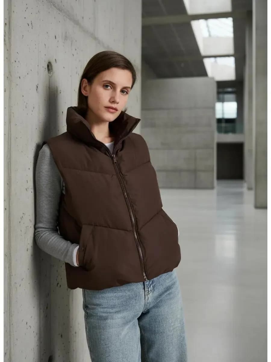 Жилет утепленный на синтепоне