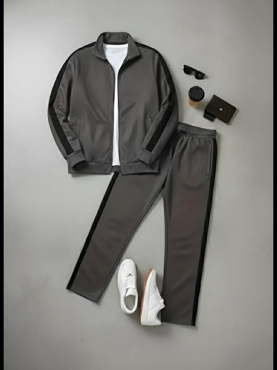 Спортивный костюм замшевый демисезонный