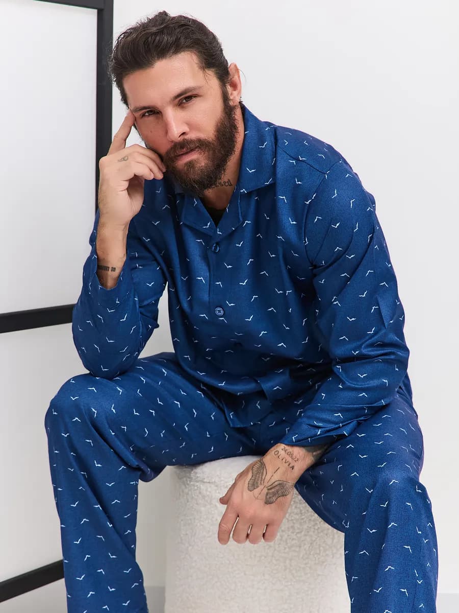 Пижама мужская со штанами