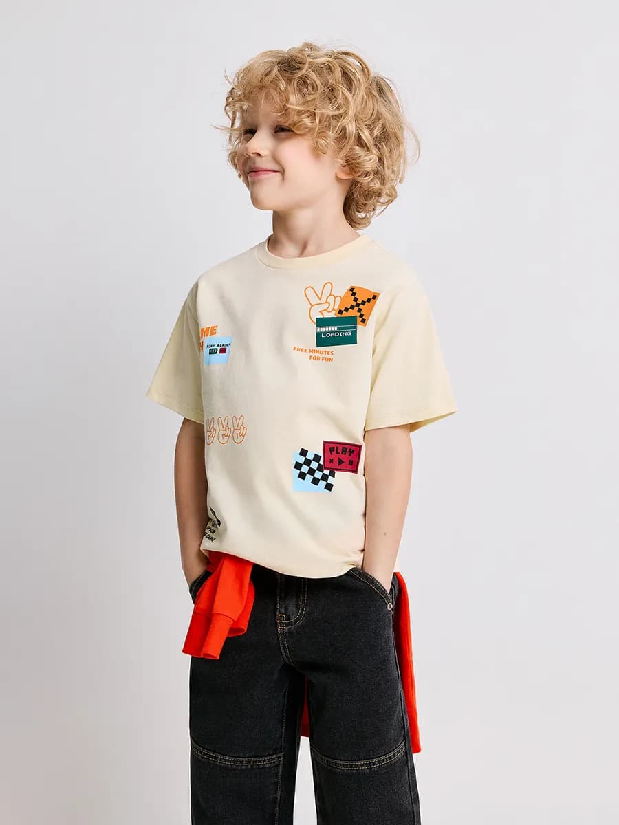 Футболка детская в школу на физкультуру