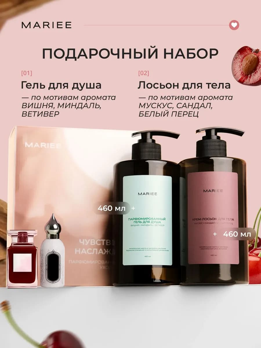 Набор Гель для душа и Лосьон для тела, подарочный